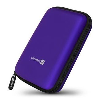 CONNECT IT HardShellProtect pevné skořepinové ochranné pouzdro na 2,5" HDD, modré