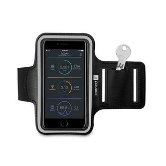 CONNECT IT běžecké pouzdro na ruku, velikost 4.7", černé