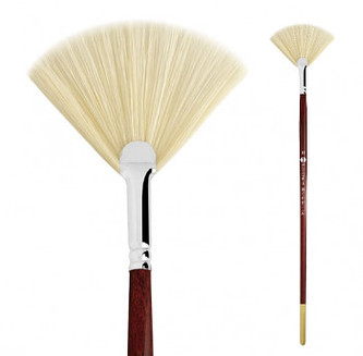 Štětec Extra fine Bristle vějíř 55 – velikost 4