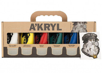 Sada akrylových barev A‘kryl 6x100ml