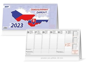 Česko/slovenský 2023 - stolní kalendář