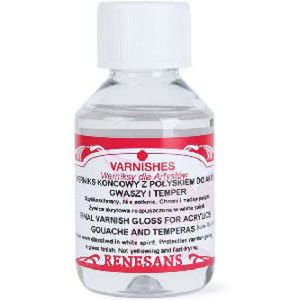 Akrylový lak, tempera a kvaš 100ml