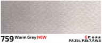 Akvarelová barva Rosa 10ml – 759 warm grey