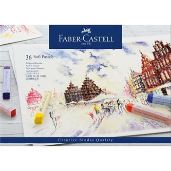 Sada pastelových kříd Faber-Castell 36ks