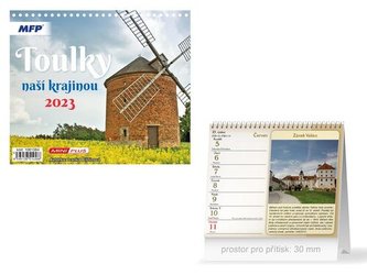 Mini Toulky naší krajinou 2023 - stolní kalendář