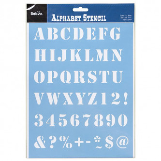 Šablóna abeceda, typ 3