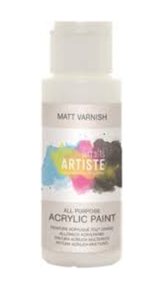 Akrylová barva Artiste 59 ml – Matt Varnish - akrylový matný lak