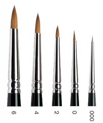 Akvarelový štetec WN 7 series miniature – veľkosť 000