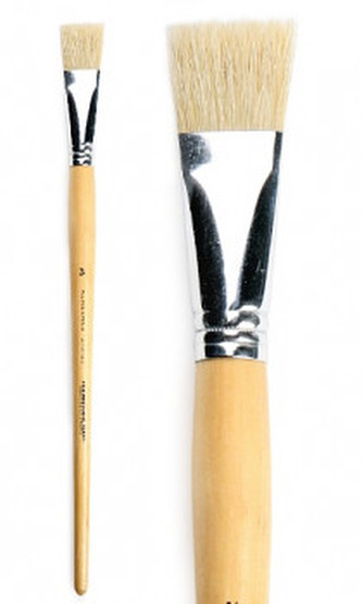 Plochý štětinový štětec 6028F – velikost 20