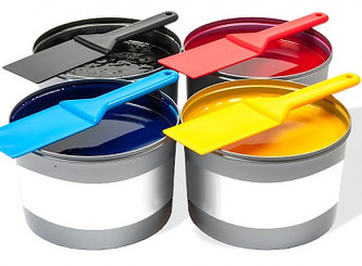 Grafická barva ofsetová 1kg – černá