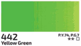 Akrylová barva Rosa 400ml – 442 yellow green