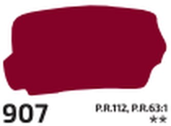 Kvašová barva Rosa 200ml – 907 red deep