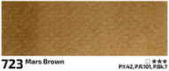 Akvarelová barva Rosa 10ml – 723 mars brown