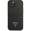 Guess Saffiano Double Card kryt iPhone 13 mini černý