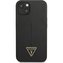 Guess Silicone Line Triangle kryt iPhone 13 mini černý