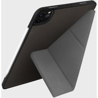 UNIQ Transforma Rigor pouzdro se stojánkem Apple iPad Pro 12.9" (2020) černé