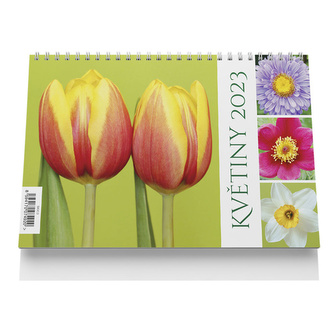 Květiny 2023 - stolní kalendář