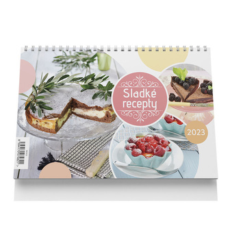 Sladké recepty 2023 - stolní kalendář