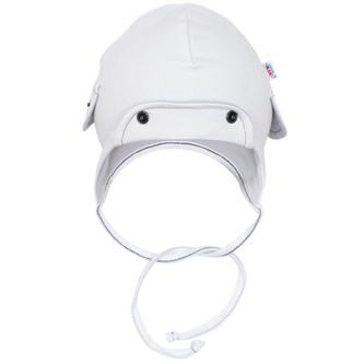 Jarní kojenecká čepička New Baby Special One bílá - velikost 86 (12-18m)
