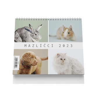 Mazlíčci 2023 - stolní kalendář
