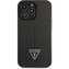 Guess PU Saffiano Triangle kryt iPhone 13 Pro černý