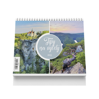 Tipy na výlet 2023 - stolní kalendář