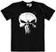 Pánské tričko Punisher: TV Skull Marvel Comics (XL) černá bavlna