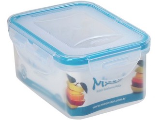 dóza MLOCK obdélníková 0,5l (14,5x10,5x6,7cm) PH