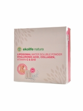Ekolife natura - Liposomal Hyaluronic Acid, Collagen, Vitamin C & Q10 15 x 6,5g