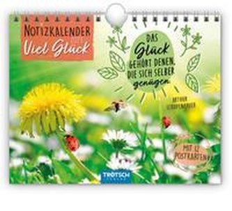 Notizkalender "Viel Glück" 2023