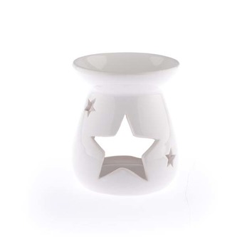 Keramická aromalampa s hviezdou, 6/48