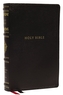 NKJV, Personal Size Reference Bible, Sovereign Collection, Genuine Leather, Black, Red Letter, Thumb Indexed, Comfort Pr