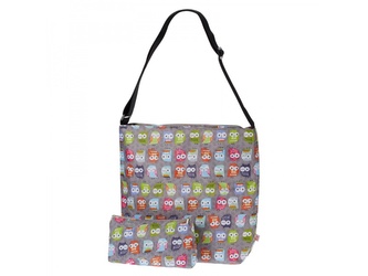My Bags - Taška na kočárek se sovičkami