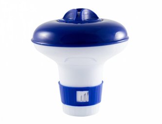 Dávkovač bazénové chemie CHLORINÁTOR plovoucí malý d14cm