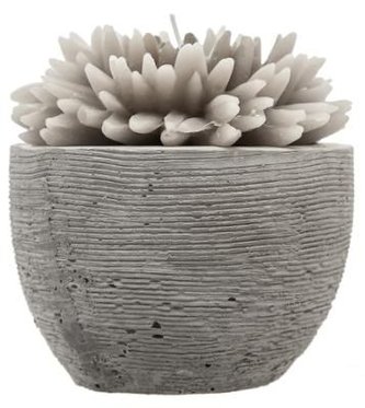 Atmosphera Dekorační svíčka ve tvaru květiny