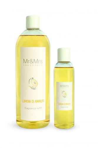 Mr & Mrs Fragrance Náplň do difuzéru 200 ml - Limoni Di Amalfi