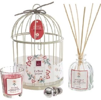 Atmosphera Vonná sada s difuzérem a svíčkou - růže