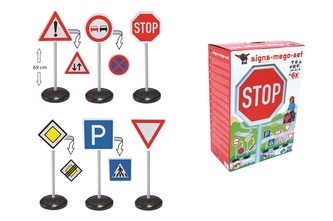 Dopravní značky BIG, mega sada
