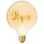 Atmosphera Designová LED žárovka LOVE