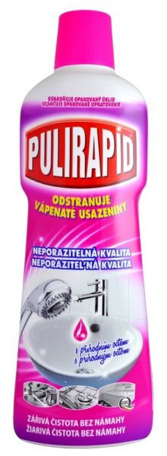 PULIRAPID ACETO 750 ml - na hrdzu a vodný kameň, s octom