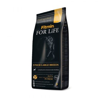Fitmin For Life Junior Large Breed kompletní krmivo pro štěňata velkých plemen - 3 kg