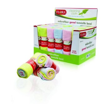 FLORA hadr mikrovlákno - 3 ks