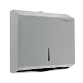 FLORA kovový zásobník na ZZ ručníky mat - nerez