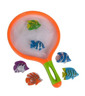 Podběrák s rybičkami