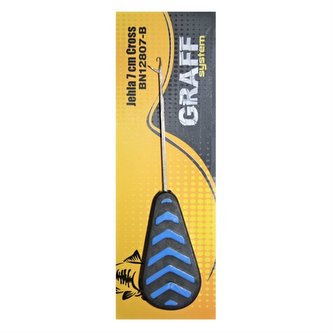 Graff: Jehla Cross 7cm Modrá