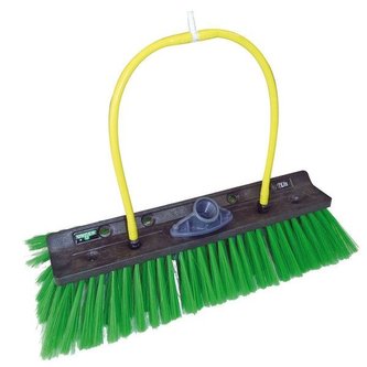 UNGER nLite Hiflo rádiusový kartáč 27 cm - zelený