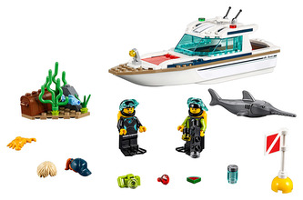 LEGO City 60221 Potápěčská jachta