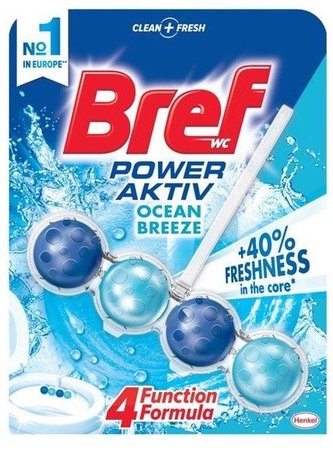 Bref Power Aktiv WC blok Ocean breeze 50 g