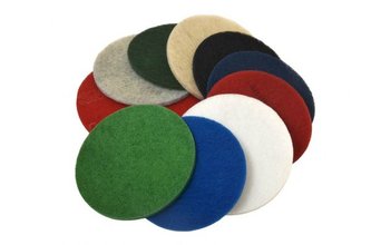 podlahový pad 14" BÍLÝ 356 mm