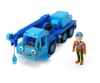 Bořek Autojeřáb Lůďa mluvící a figurka Týna